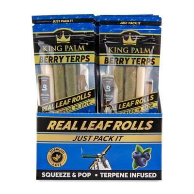 King Palm 2 Minis ( 2x 1G)(BERRY TERPS) slow burning Blunt Pre Roll
