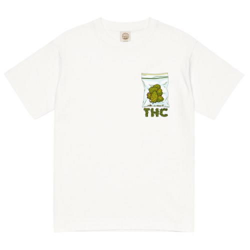 THC 輕質棉質 T Shirt – 白色