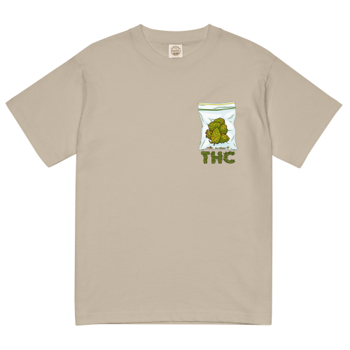 THC 輕質棉質 T Shirt – 淺啡色