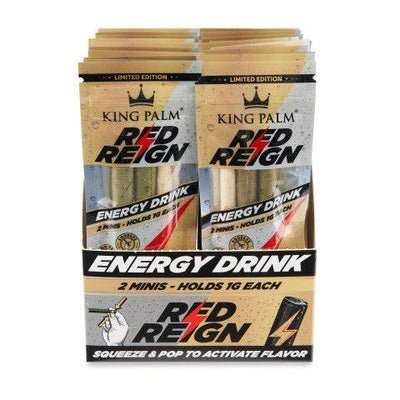 King Palm 2 Minis (2 x 1G)(Energy Drink)Slow Burning Blunt Pre Roll