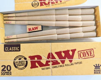 Raw King Size 20 cones pack