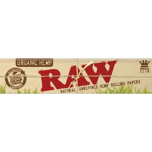 Raw 110mm Organic Hemp King Size Rolling Papers