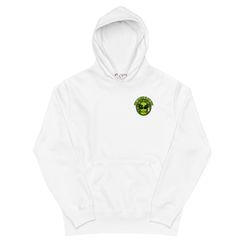 SMALL ALIEN 重磅混紡連帽衫 Hoodie – 白色