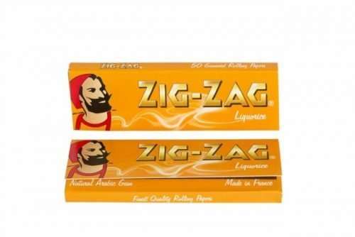 Zig Zag Liquorice Paper 70 mm