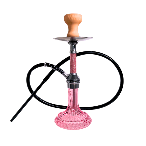 (新) 粉紅閃 SHISHA 水煙壺