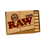 Raw Natural Unrefined Pre-Rolled Filter Tips (21 Per Box)