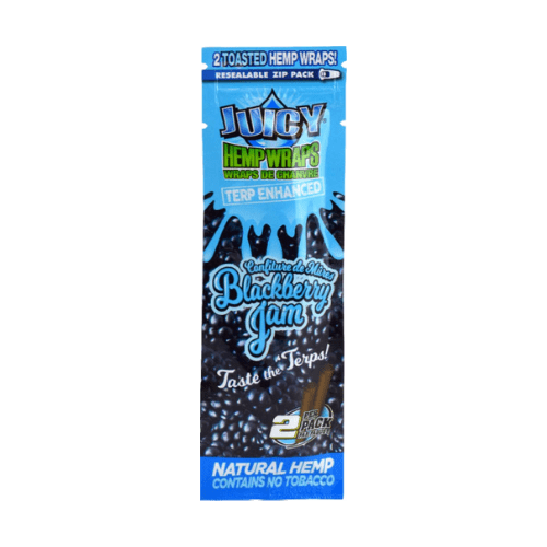 JUICY JAY'S BLACKBERRY JAM 黑莓果醬 HEMP WRAPS