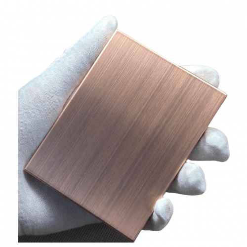 10x7.5 cm 單層煙盒-玫瑰金