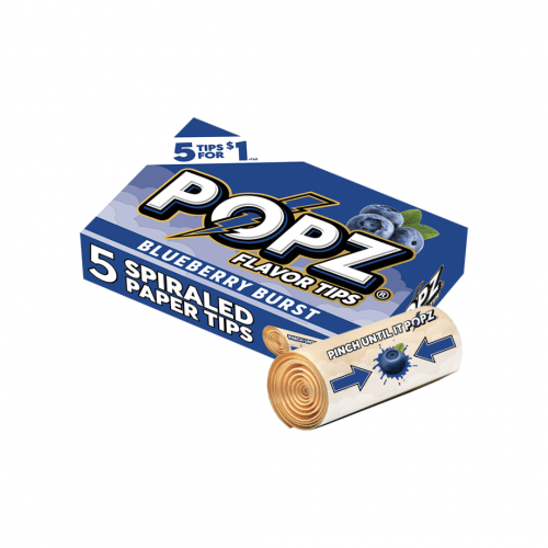 POPZ Flavor Tips Blueberry Burst 藍莓味紙TIPS