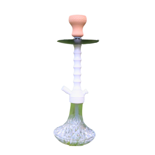 白水晶形狀 SHISHA水煙壼 （亞架力膠）