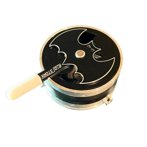 (Member exclusive discount) 蝙蝠水煙炭防風蓋(銀黑)